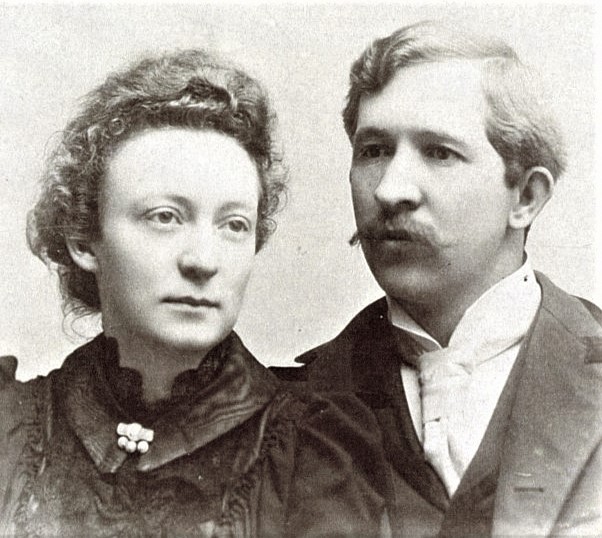 Eastern States Mission husband and wife ca 1895-1896